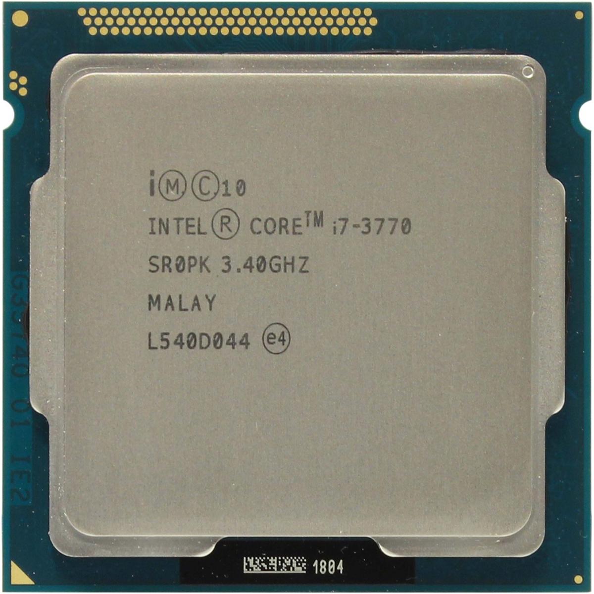 CPU Processor Desktop Intel Core I7 3770 LGA 1155 Quadcore 3,4 GHZ Bullk - Picture 1 of 1