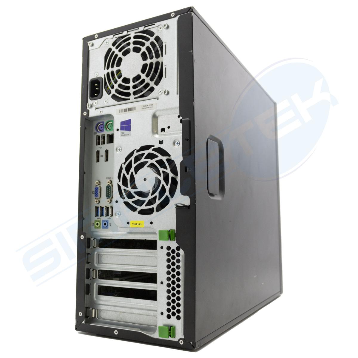 HP 800 G1 Core I3 3.40GHZ 16GB 240GB 2GB GPU Win10 Computer Tower RS232 Desktop - Picture 2 of 4