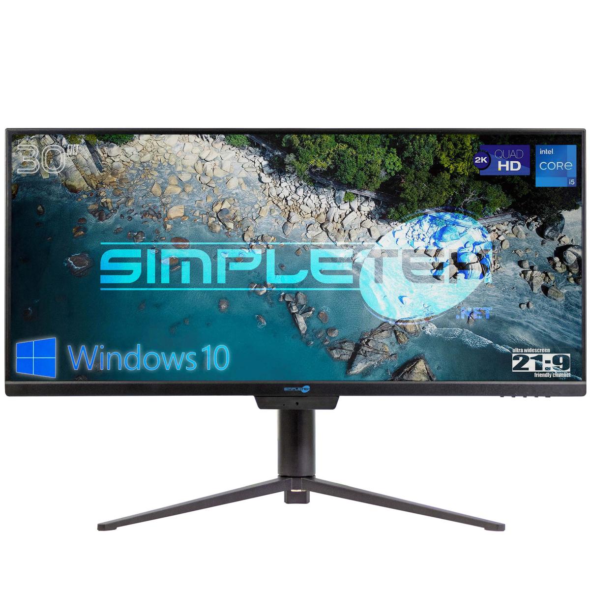 Aio All IN One i5 16GB 960GB 21:9 Ultrawide 30 " 2K IPS Windows 10 PC Computer - Picture 3 of 16