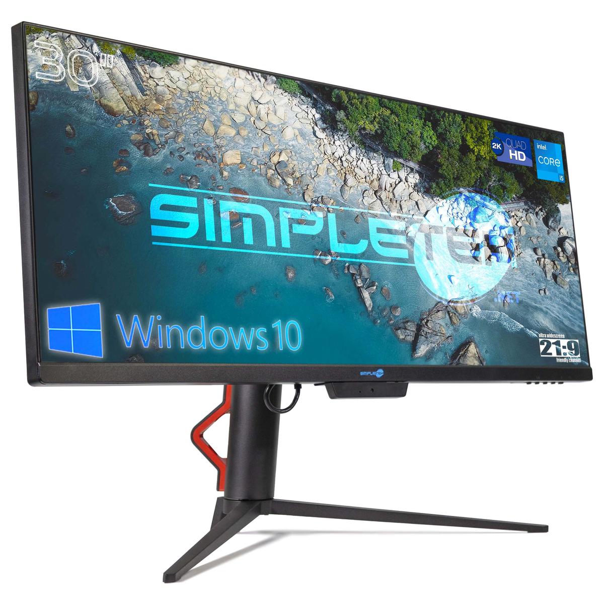 Aio All IN One i5 16GB 960GB 21:9 Ultrawide 30 " 2K IPS Windows 10 PC Computer - Picture 5 of 16