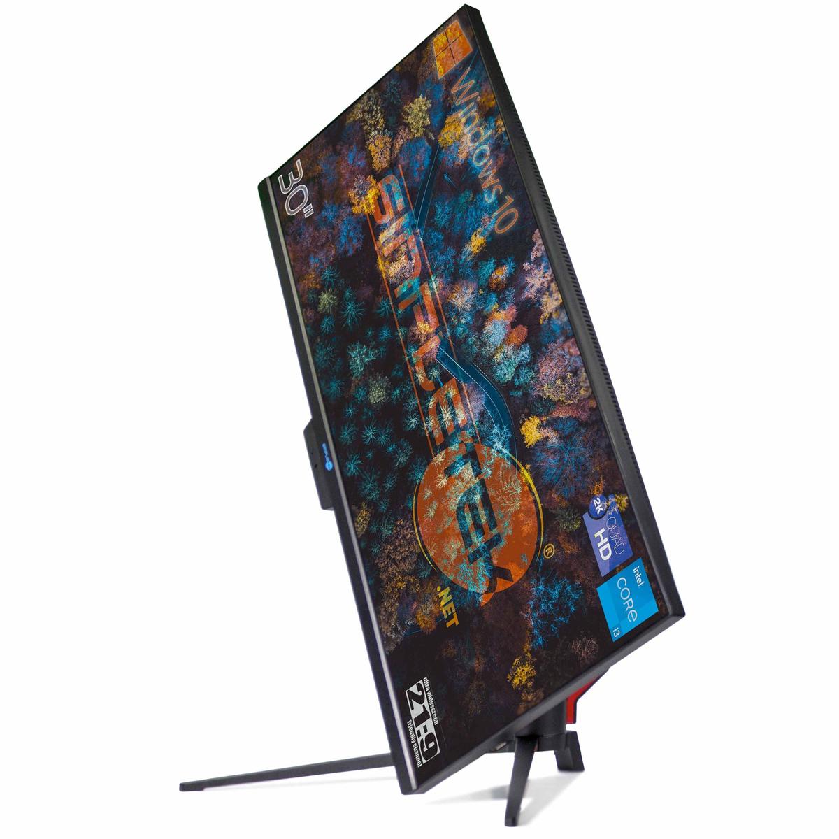Aio All IN One i3 16GB 480GB 21:9 Ultrawide 30 " 2K IPS Windows 10 PC Computer - Picture 5 of 16