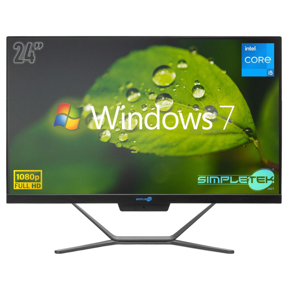 Aio Tout en Un i5 24 " 4GB 120GB Full HD WIN7 Ordinateur Personnel Fixe - Photo 3/11