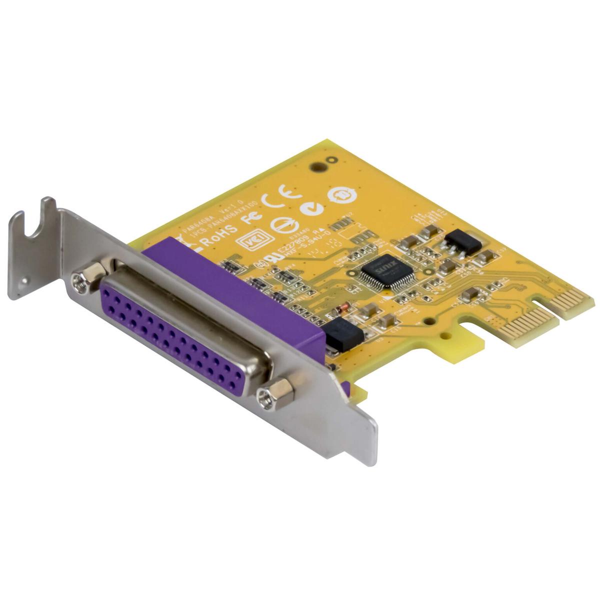 Carte Expansion Porte Parallèle Lpt DB25 PCI Rechange Pour Imprimantes PAR6408A