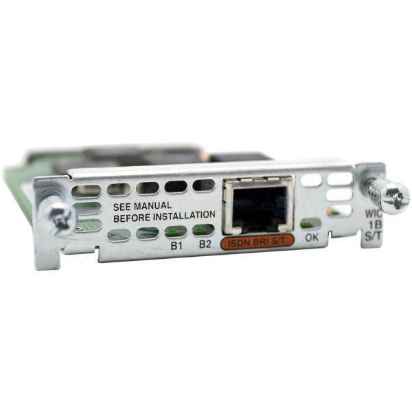 CISCO 800-24973-01 C0 28-6895-01 ADSL PORT CARD WIC-1B 73-9368-01 B0 ISDN BRI