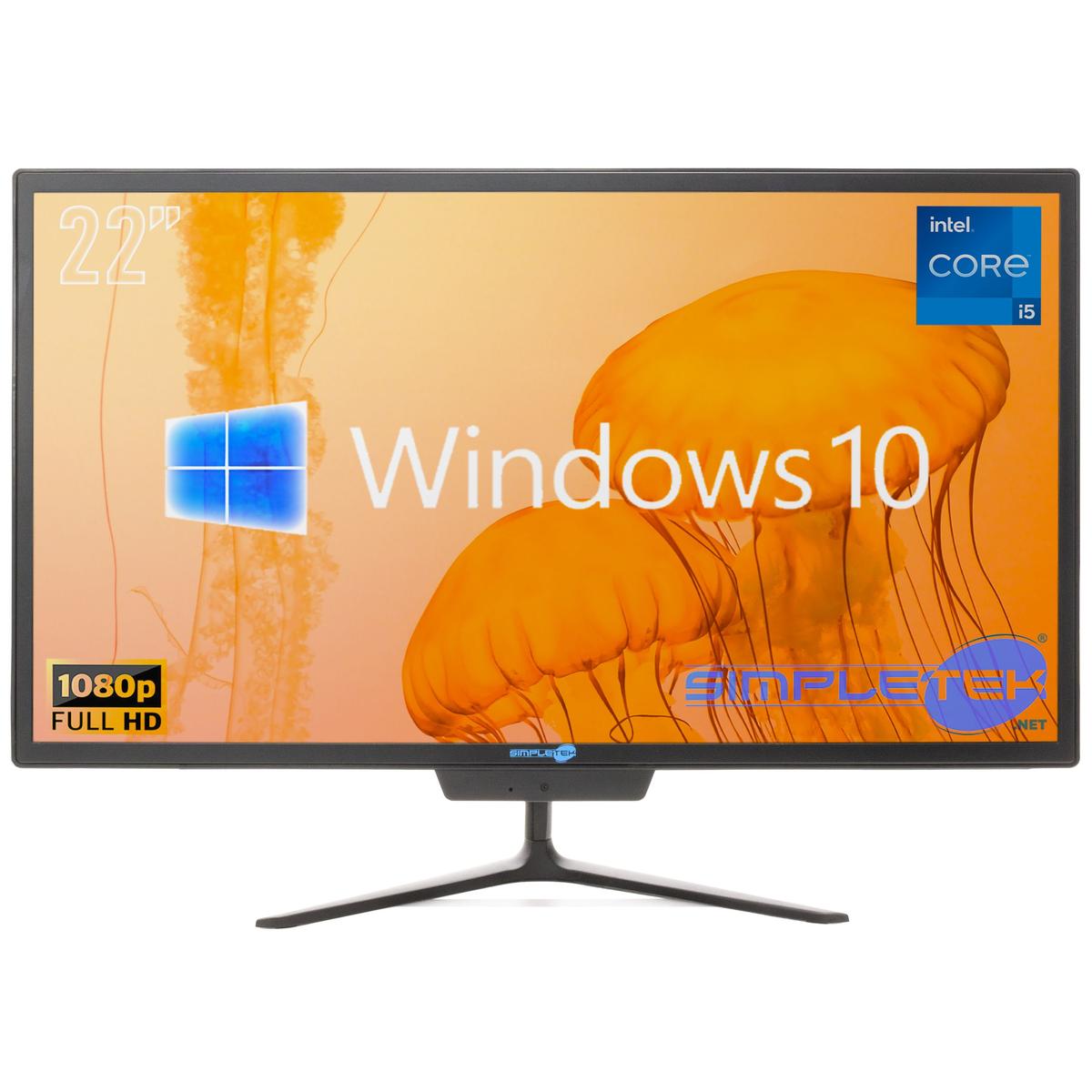 Aio All IN One i5 22 " 16GB 960GB Full HD Win 10 Desktop Computer Desktop Office - Picture 2 of 11