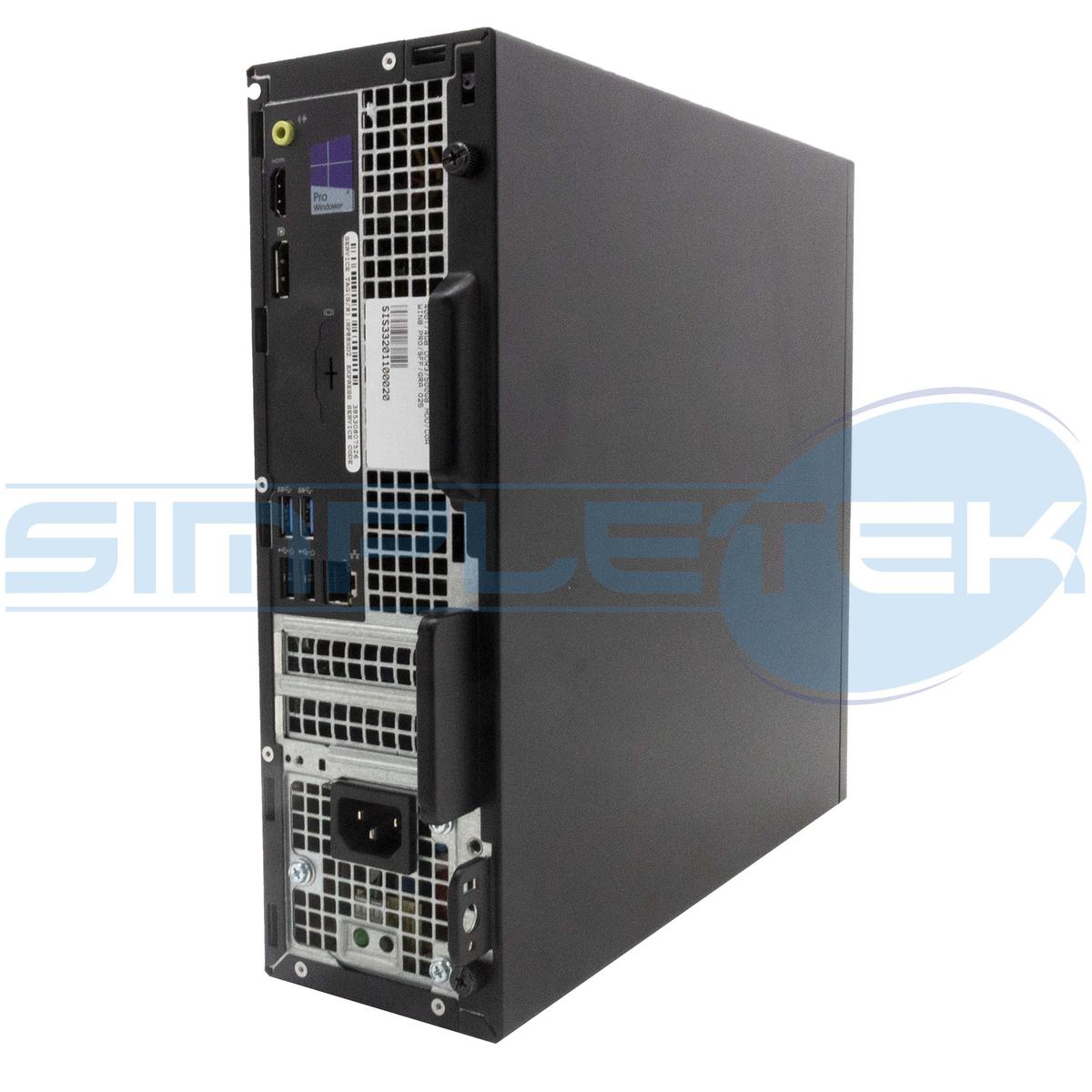 Dell OptiPlex 3040 SFF i5 6400T 16GB 240GB 2GPU WIN10 Desktop Computer PC - Picture 4 of 4