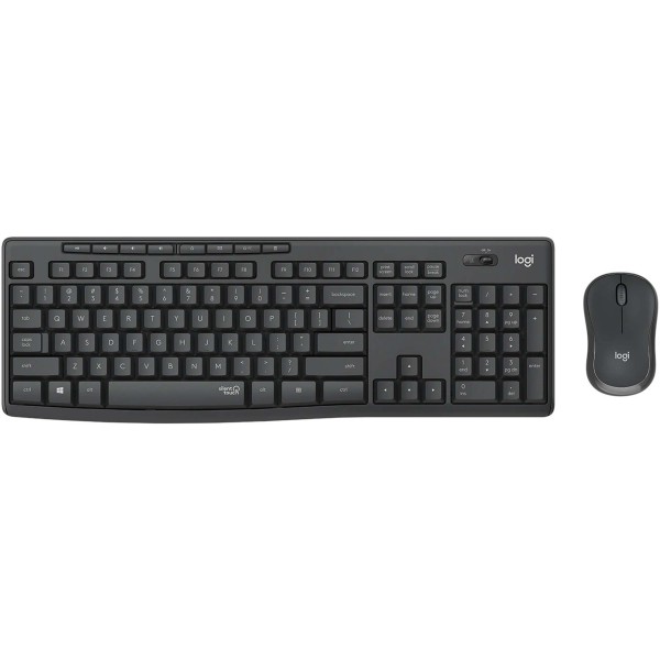 LOGITECH MK295 KIT MOUSE E TASTIERA WIRELESS WIFI LAYOUT DE QWERTZ SILENT