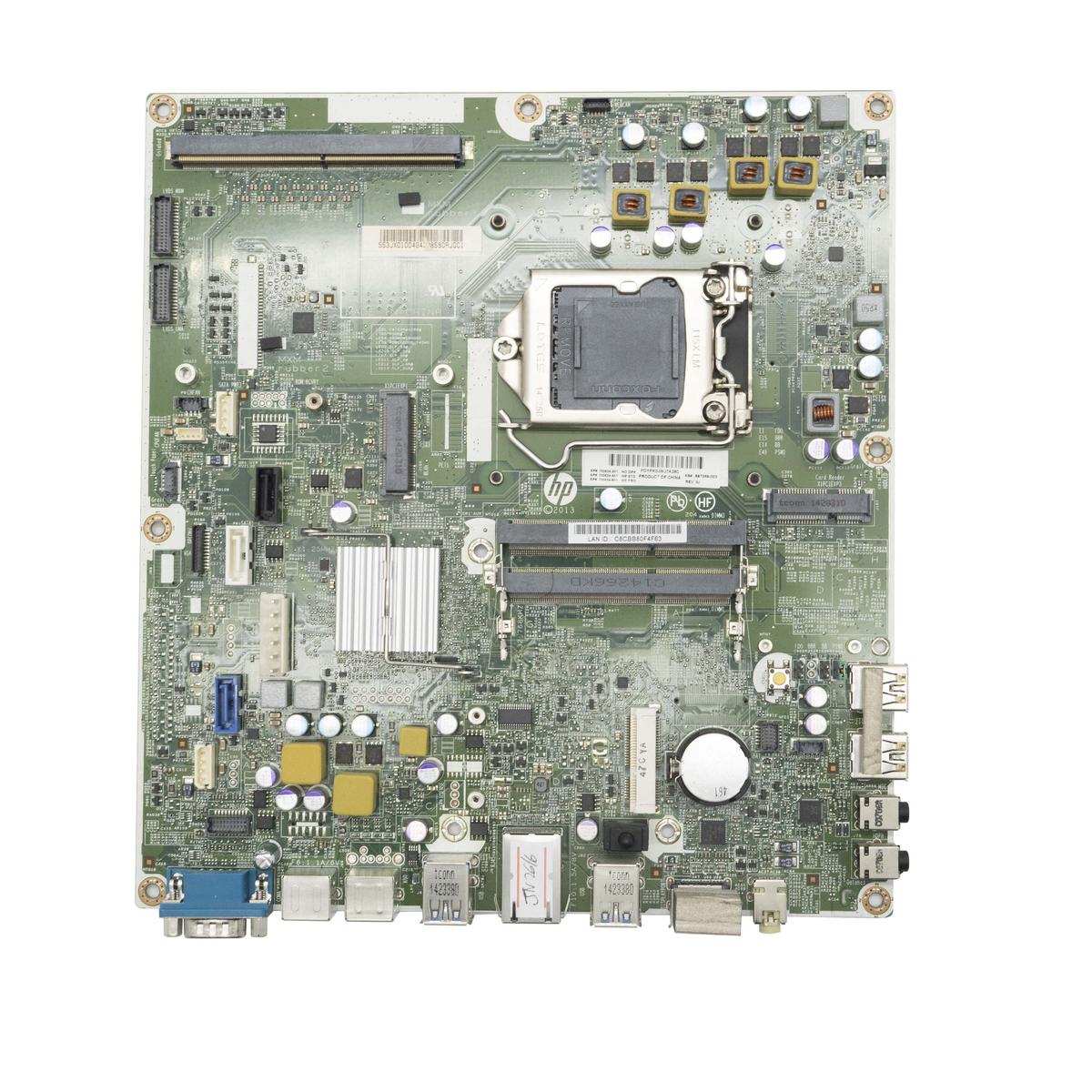 Motherboard HP Eliteone All IN One Aio 800 G1 DDR3 1150 697289-003 - Picture 2 of 5