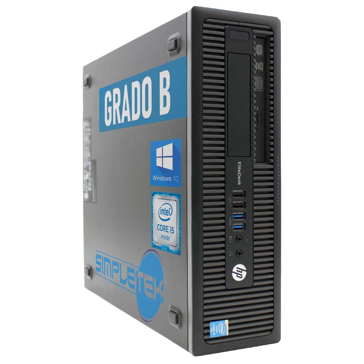 HP Elitedesk 800 G1 SFF i5 8GB 120GB Windows 11 PC Computer Starr Desktop RS232