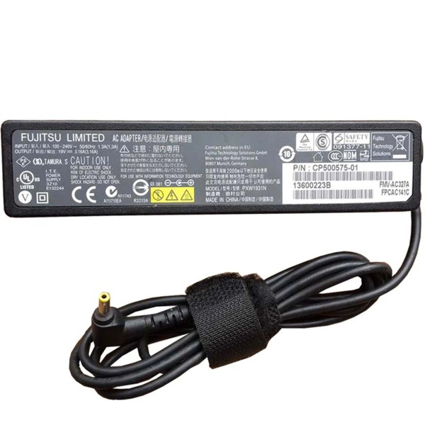 ALIMENTATORE FUJITSU ORIGINALE 90W 19V 3.16A 5.5MM X 2.5MM CP500570-02 FPCAC67C