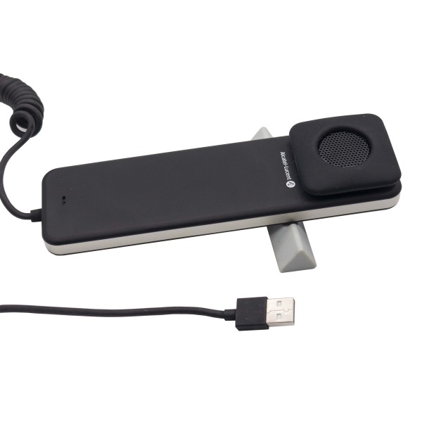 CORNETTA USB CABLATA ALCATEL TELEFONICA COMPATIBILE CON WINDOWS 10/11 SPIRALE