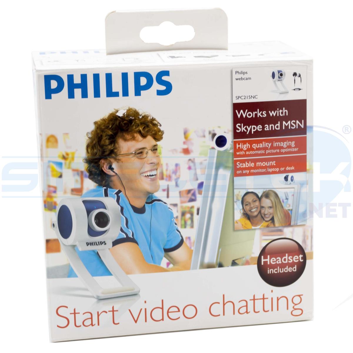 Philips Webcam Spc215nc/00 Camcorder Kamera Mit Clip + Kopfhörer Mikrofon_ - Bild 5 von 5