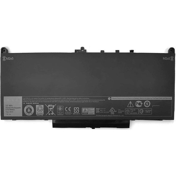 BATTERIA DELL E7270 E7470 451-BBSX J60J5 MC34Y NJJ2H R1V85 1W2Y2 242WD GG4FM