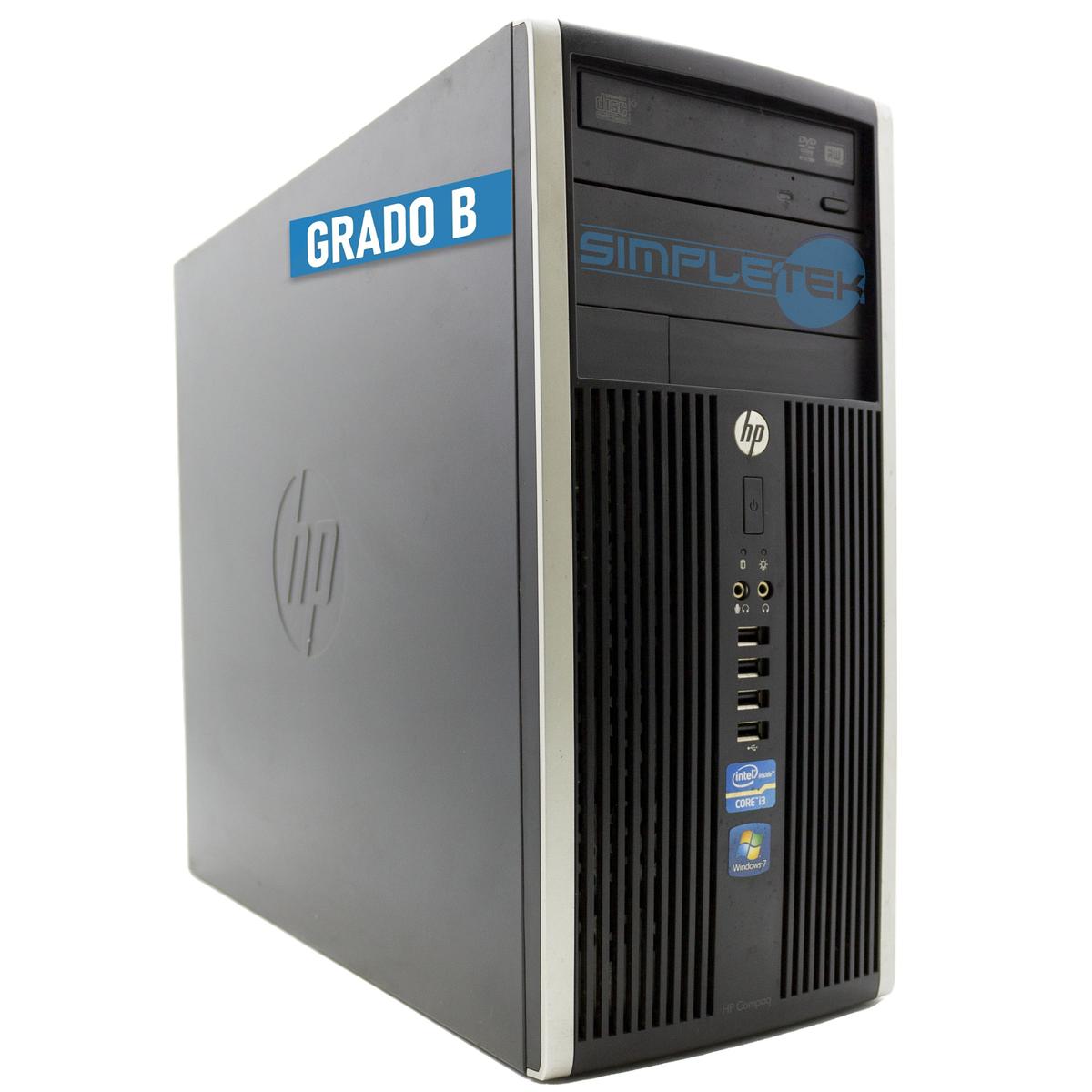 HP 6200 PRO MT I3 3.10GHZ 4GB HDD 250GB PC Computer Mini Tower RS232 DVD Win XP - Picture 1 of 5