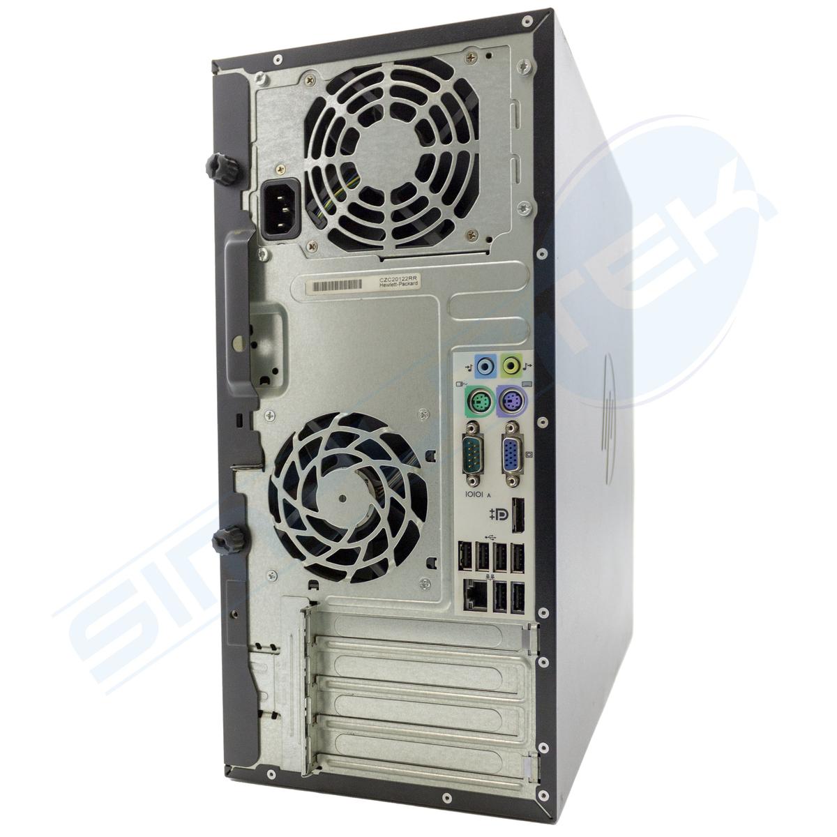 HP 6200 PRO MT I3 3.10GHZ 4GB HDD 250GB PC Computer Mini Tower RS232 DVD Win XP - Picture 3 of 5