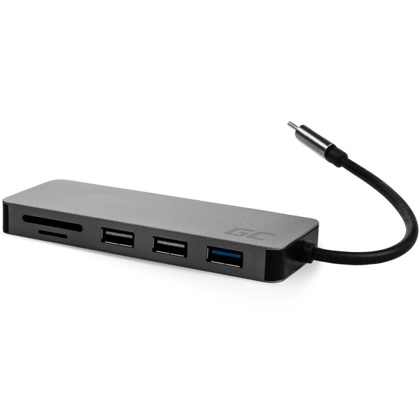 DOCKING STATION ADATTATORE TYPE C TYPE-C USB-C HDMI USB MICRO SD MACBOOK DELL