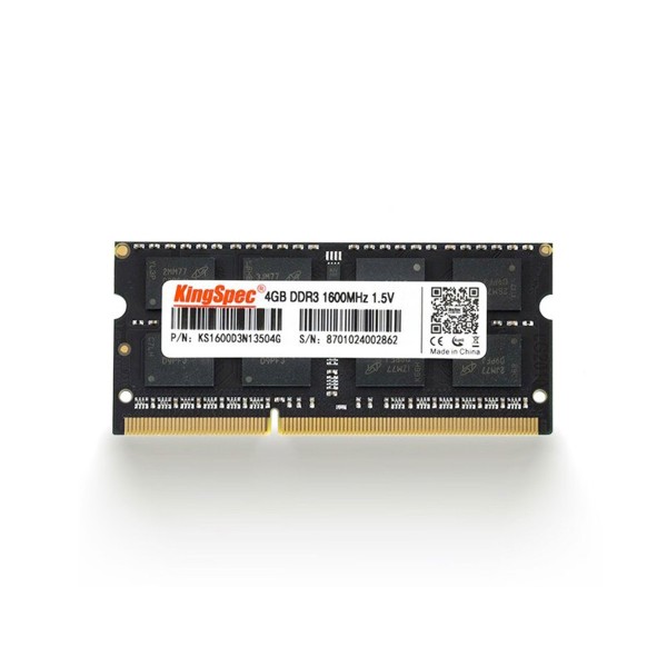 BANCO MEMORIA RAM COMPUTER LAPTOP DDR3 4GB 1600MHZ KINGSPEC BULK