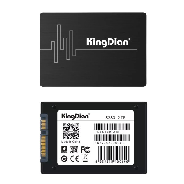 SSD KINGDIAN 2TB 2000GB 2,5" SATA NOTEBOOK PC PORTATILE COMPUTER DESKTOP FISSO