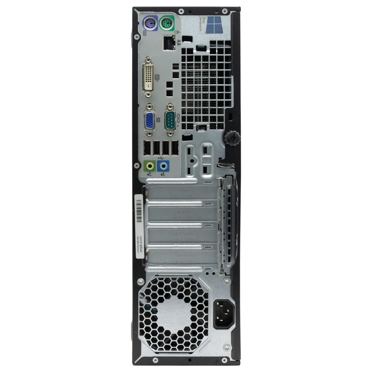 HP 400 G1 SFF i7 16GB 120GB 1TB HDD WIN10 Desktop Computer RS232 Com Dvd-Rw CD - Picture 2 of 4