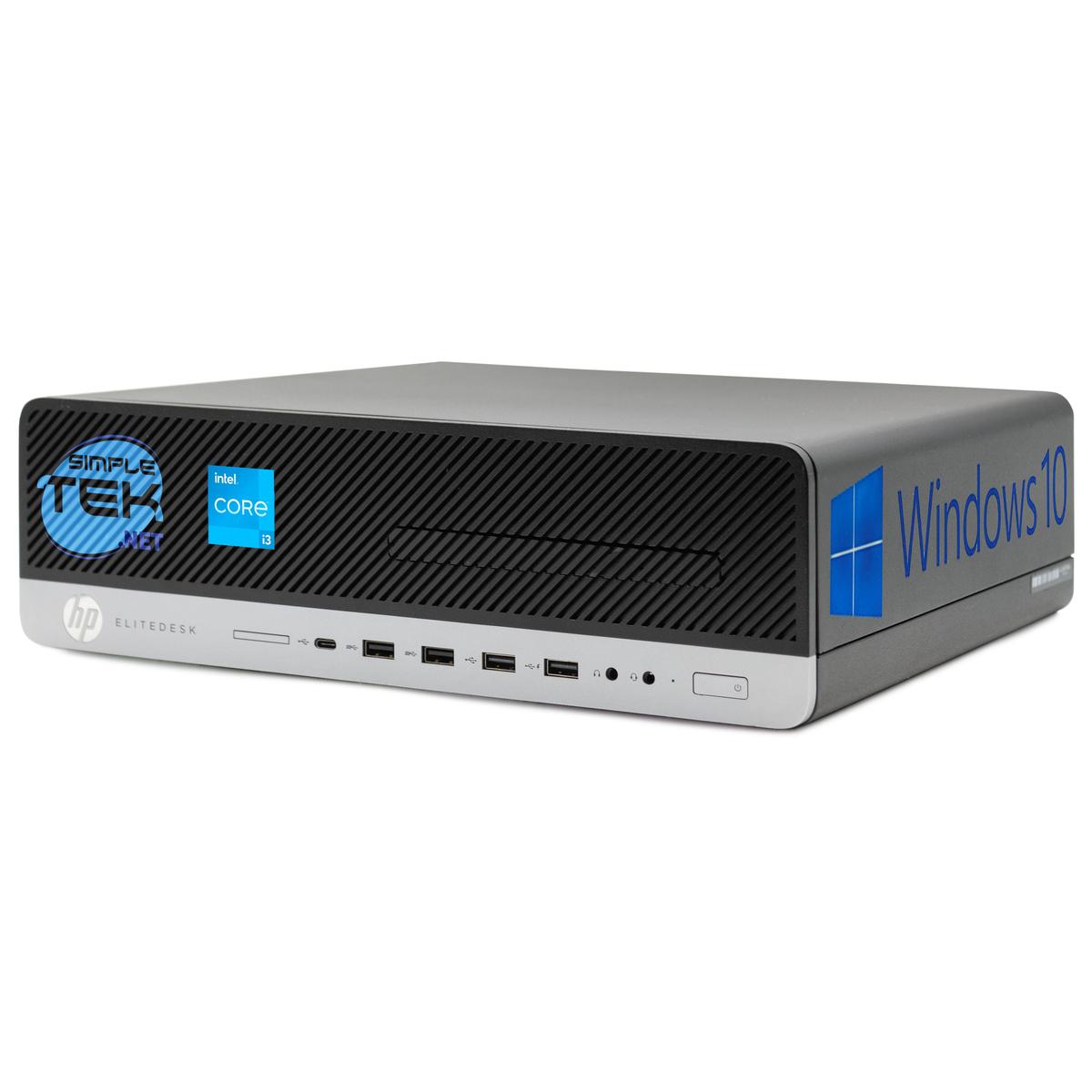 HP Prodesk 800 G3 i3 4GB 120GB Windows 10 Pro SFF Mini PC Starr Desktop Dvd-Rw