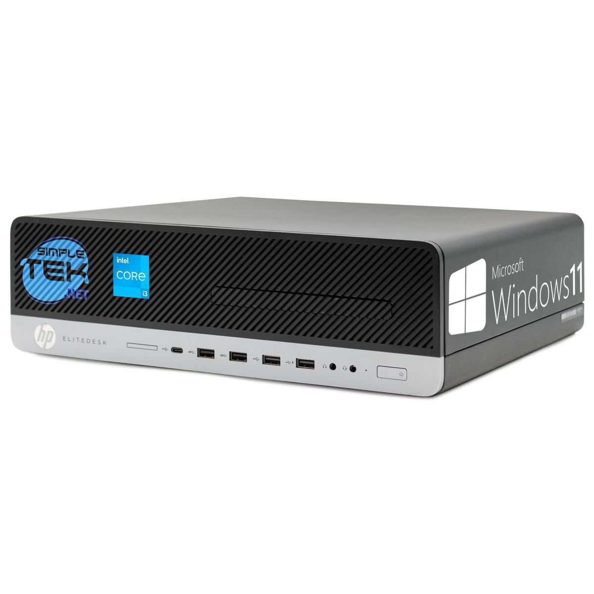 HP Prodesk 800 G3 SFF i3 64GB 2TB Windows 11 Pro Mini PC Starr Desktop Dvd-Rw