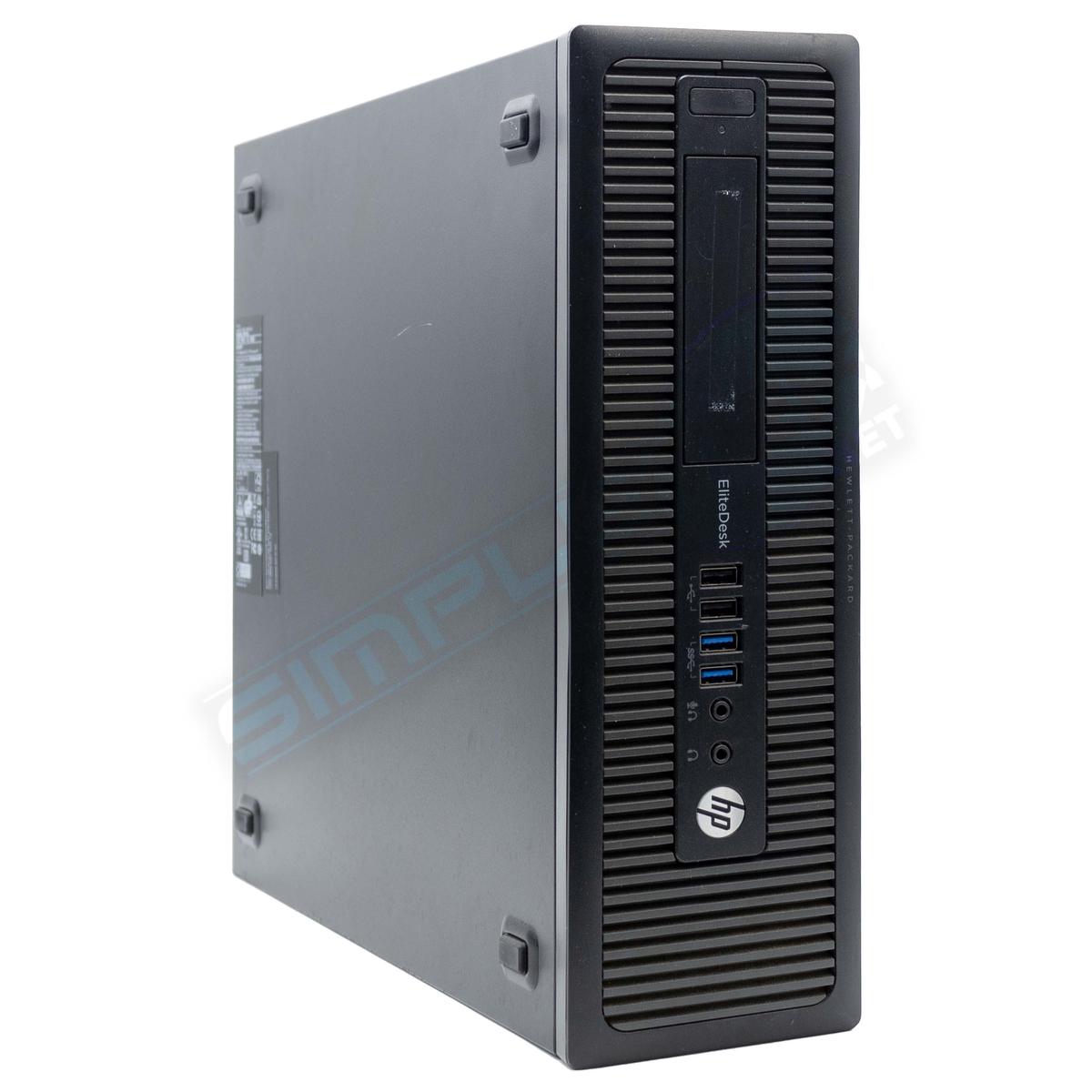 HP 800 G1 SFF Windows 10 8GB 240GB PC Desktop Computer Serial COM RS232 - Picture 2 of 4
