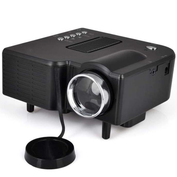 MINI PROIETTORE FULL HD 1080P PICCOLO CINEMA VIDEOPROIETTORE FILM PARTITE PC