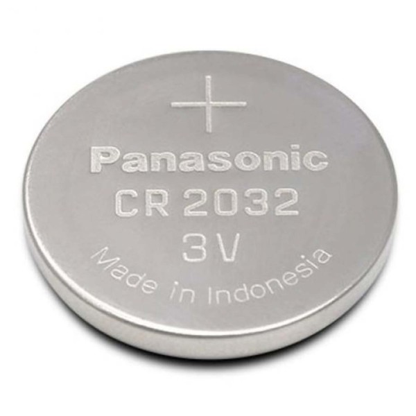 BATTERIA PANASONIC CR2032 3V DL2032 ECR2032 GPCR2032 TAMPONE BIOS PILA MONETA