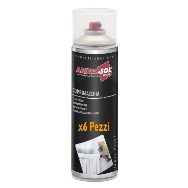 COPRIMACCHIA COPRI MACCHIA SPRAY PER PARETTI FUMO MUFFA SPORCO UNIVERSALE MURO