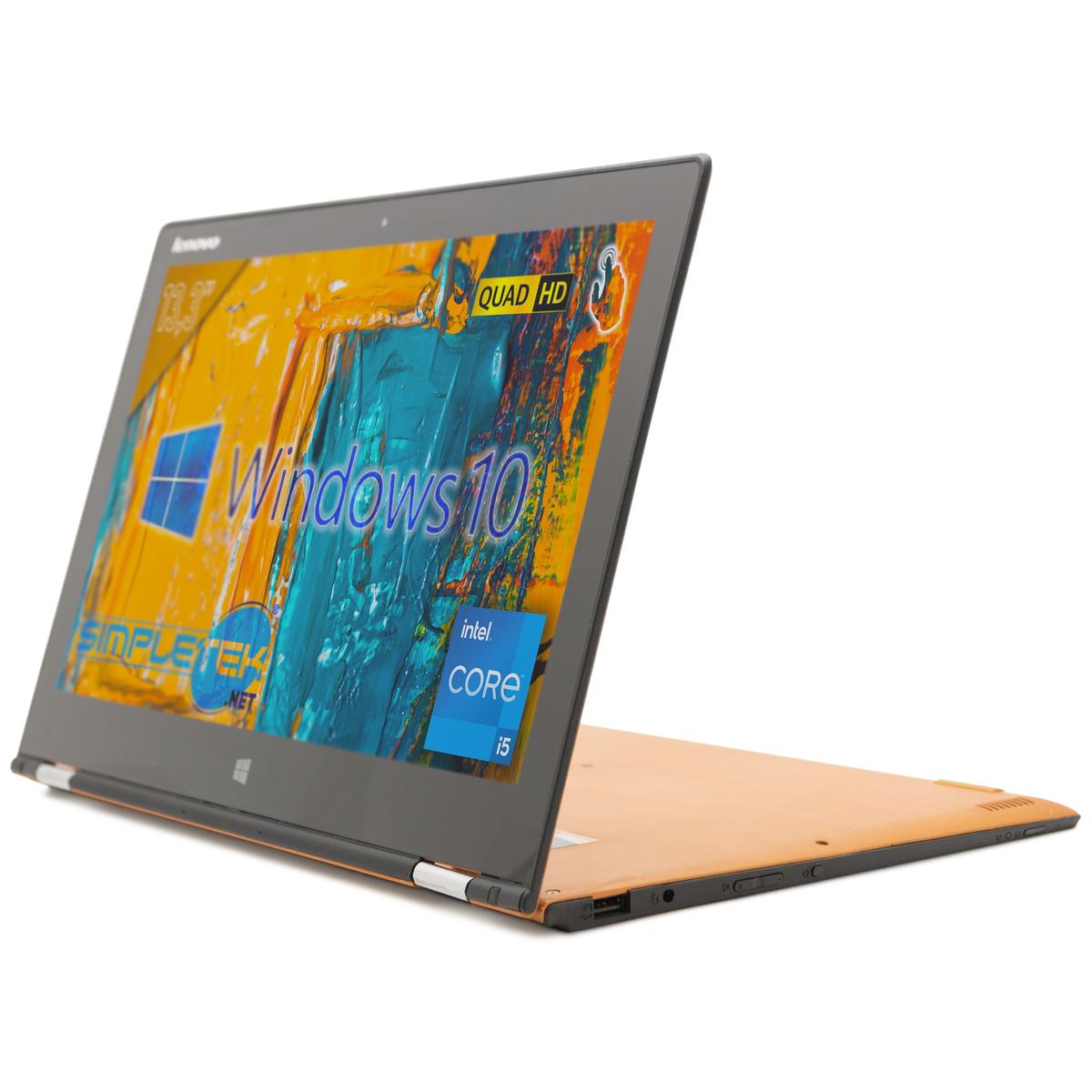 Lenovo Yoga 2 Pro Core I5 QHD+ 4GB Ram 120GB Ssd Win10 Convertible Touchscreen - Picture 2 of 9