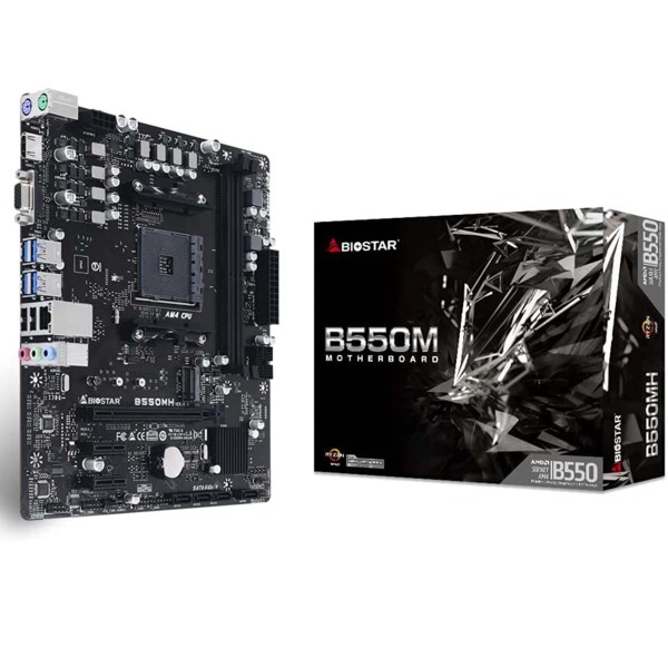 SCHEDA MADRE AMD AM4 B550 RYZEN 3 5 7 9 MICRO-ATX mATX M.2 PCIe 4.0 GAMING