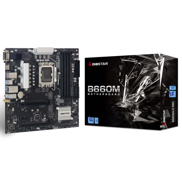 SCHEDA MADRE INTEL B660 LGA1700 LGA 1700 12° 13° GEN MICRO-ATX mATX PCIe 4.0