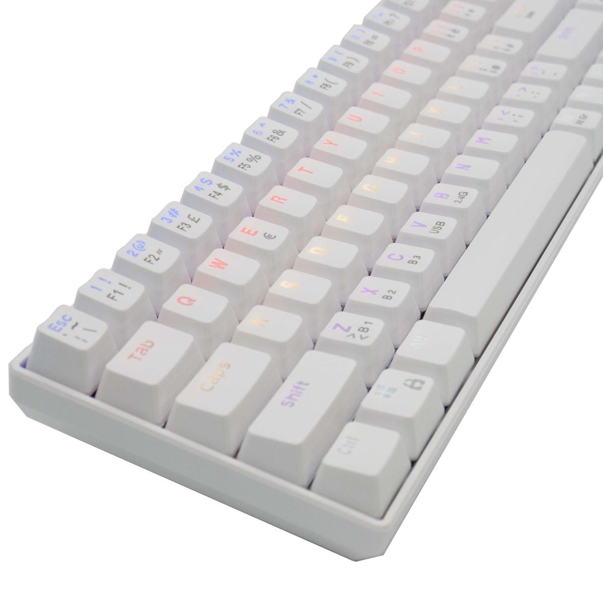 Keyboard Mechanical Mens Gaming RGB Game Wireless Wifi Bluetooth Handsfree Wired - Picture 8 of 8