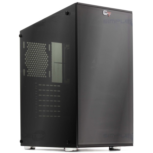 CASE DA GAMING VETRO ATX MICRO-ATX MIN-ITX mATX TOWER CABINET COMPUTER RGB PC