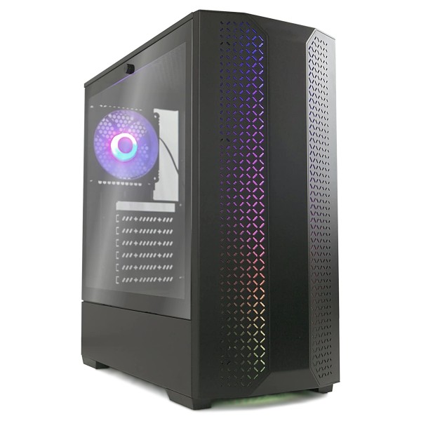 CASE DA GAMING VETRO ATX MICRO-ATX MIN-ITX mATX TOWER CABINET COMPUTER RGB PC