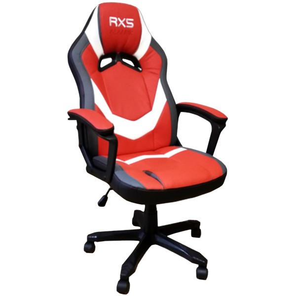 SEDIA DA GAMING POLTRONA DA GIOCO UFFICIO REGOLABILE ERGONOMICA CON RUOTE ROSSO