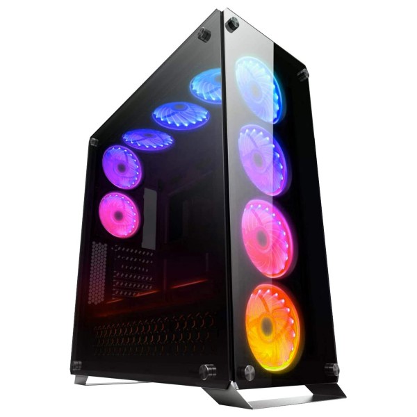 CASE FULL TOWER GAMING RGB ATX MICRO-ATX MINI ITX TOWER CABINET COMPUTER PC