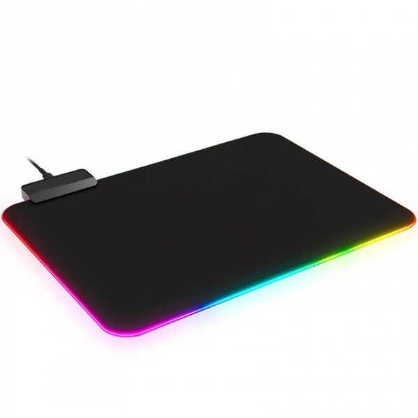 TAPPETINO RGB PER MOUSE PAD MOUSEPAD GAMING TAPPETO 360 X 260 SCRIVANIA PC