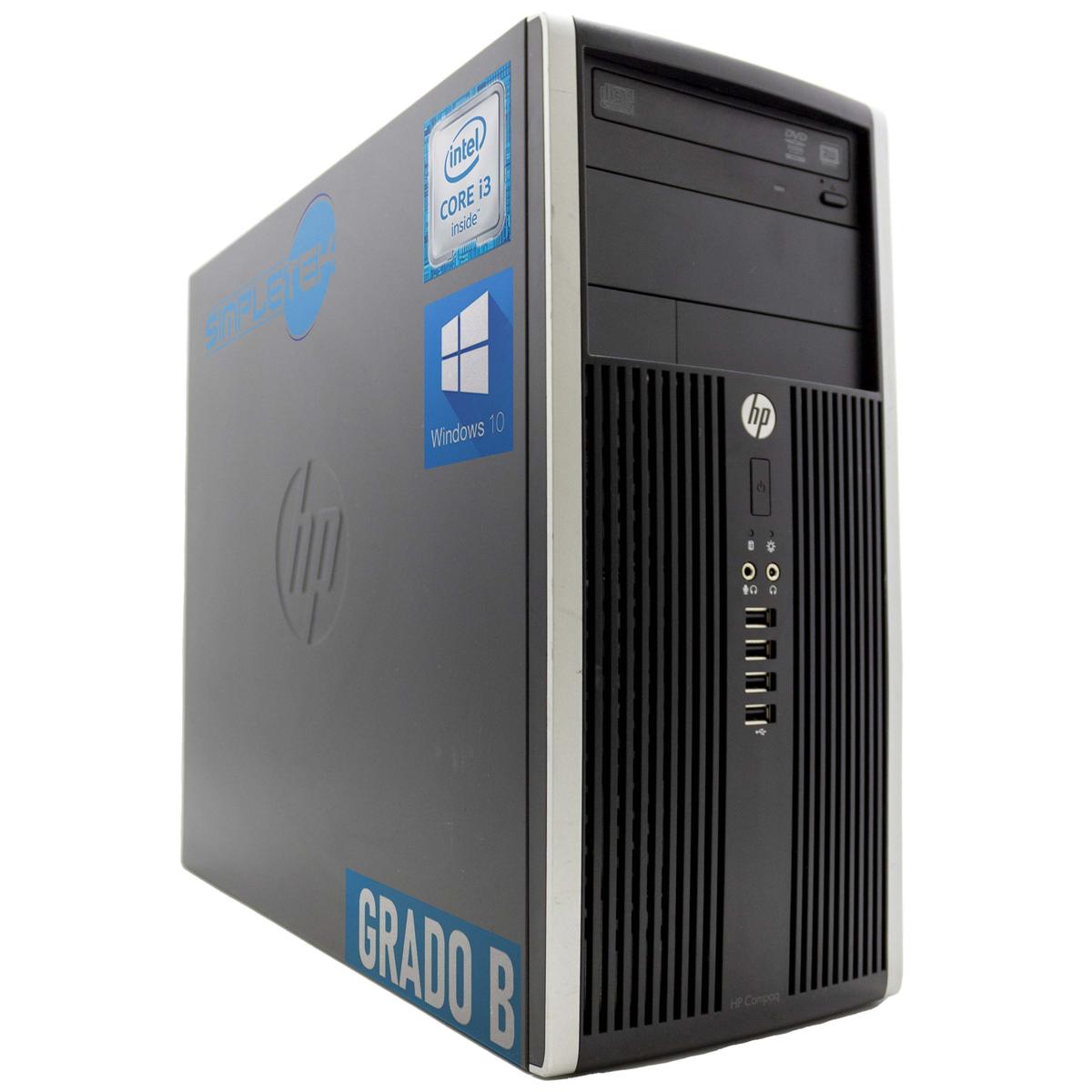 HP 6300 MT i3 3.30GHz 16GB 240GB 1TB 1GB Gpu GT710 WIN10 RS232 Desktop Computer