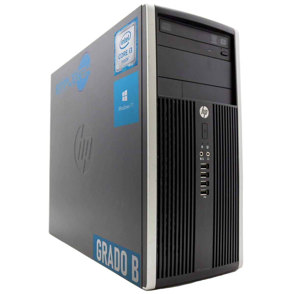 HP 6300 MT i3 3.30GHz 16GB 240GB 1TB 1GB GPU GT710 WIN11 Desktop Computer