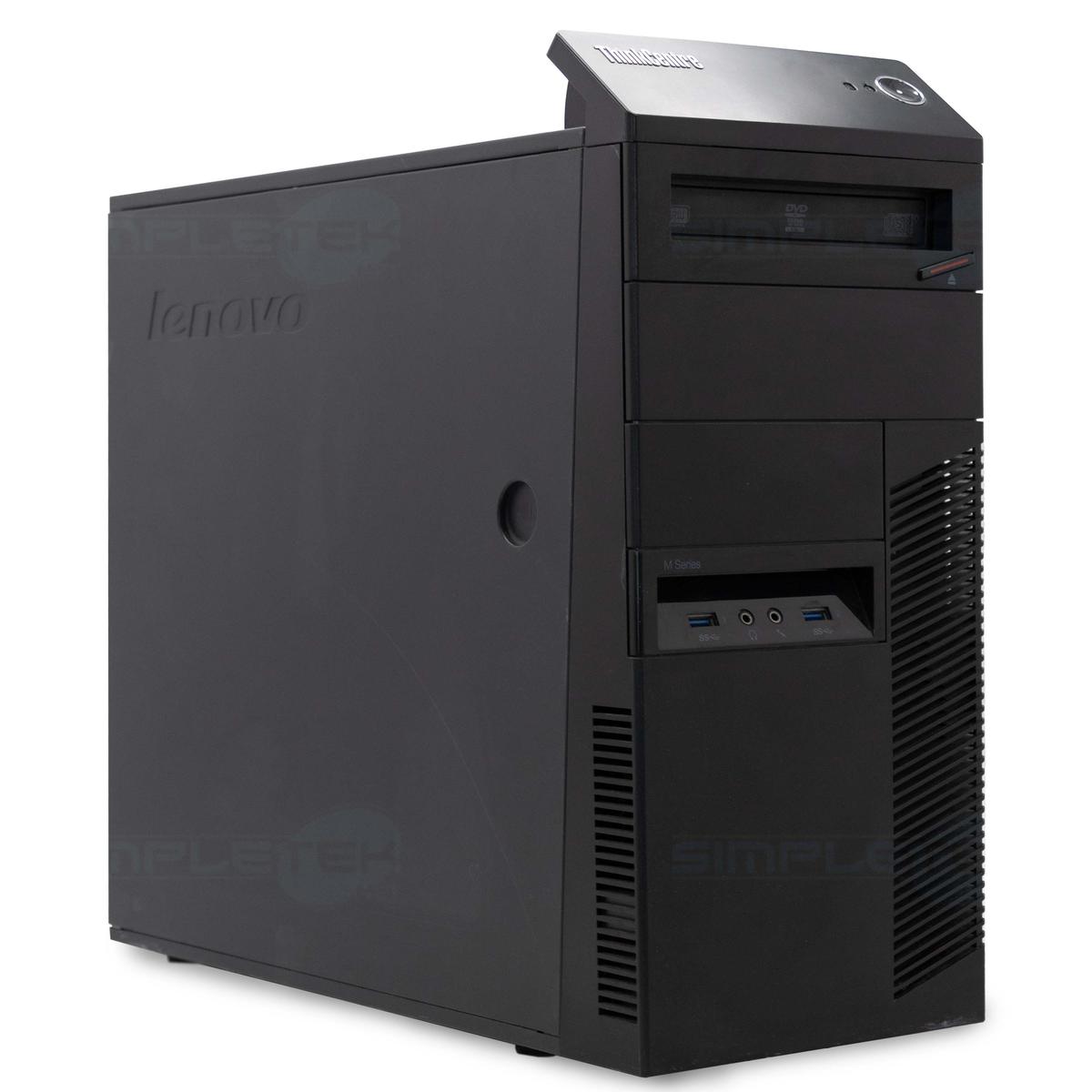 Lenovo M93P i3 Windows 11 Pro 16GB 480GB PC De Sobremesa Desktop PC Tower - Imagen 2 de 5