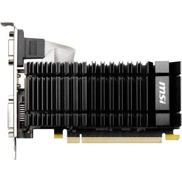 MSI GEFORCE GT 730 2GB GDDR3 SCHEDA VIDEO GRAFICA HDMI DVI VGA EDITING RENDER