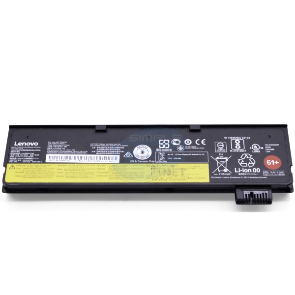 BATTERIA ORIGINALE LENOVO THINKPAD T470 T570 T480 T580 P51S P52S A475 A485 48Wh