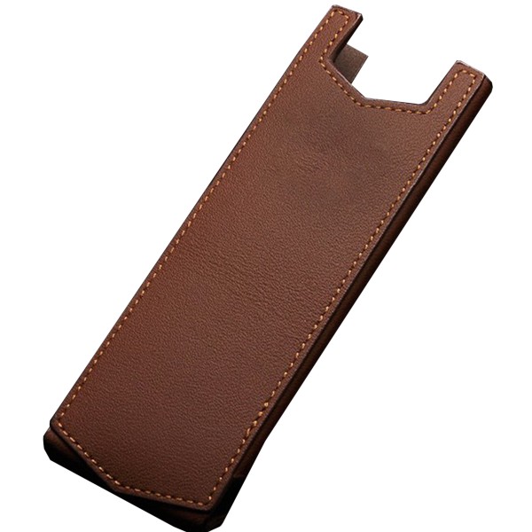 CASE BROWN LEATHER VERTU SIGNATURE S CUSTODIA COVER ORIGINAL LUXURY ACCESSORIES