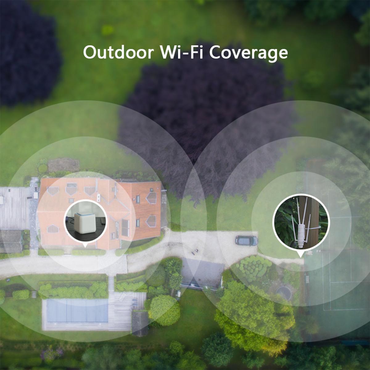 Relais Wifi für Außen Drahtlos Lan Gigabit- Garten Pool Aufbereitet - Bild 5 von 8
