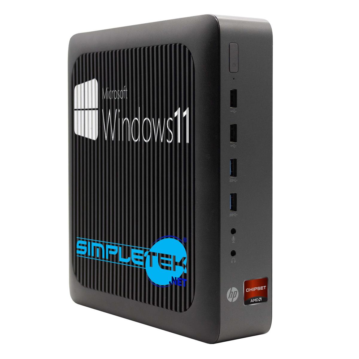 HP T620 PLUS THIN CLIENT MINI WINDOWS 11 8GB 120GB FEST 2x RS232 SERIELL COM - Bild 1 von 4