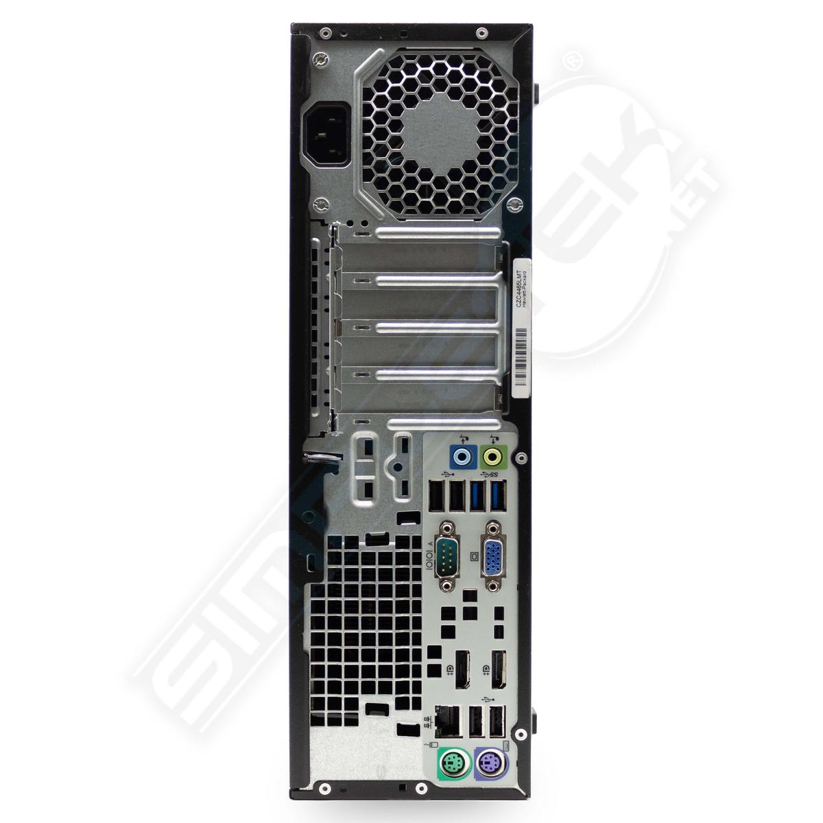HP 600 G1 SFF i3 WIN 7 32GB 2TB 2TB HDD 4GB GPU GTX1050 TI PC RS232 COM SERIALE - Foto 2 di 4