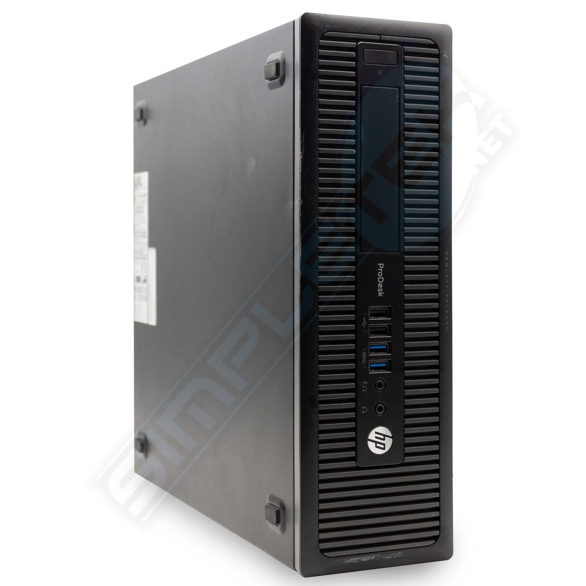 HP 600 G1 SFF i3 WIN 7 32GB 2TB 2TB HDD 4GB GPU GTX1050 TI PC RS232 COM SERIALE - Foto 3 di 4