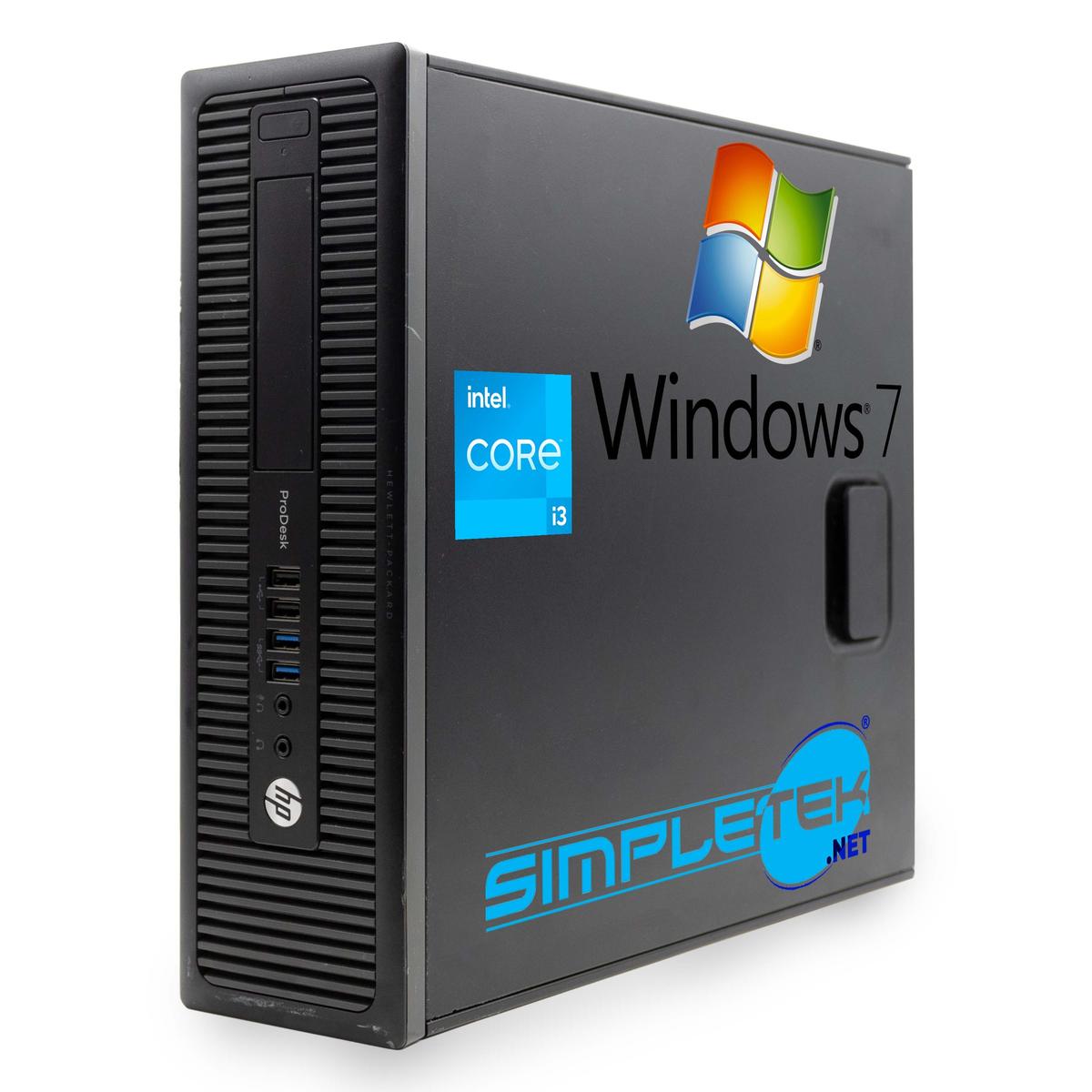 HP 600 G1 SFF i3 WIN 7 32GB 2TB 2TB HDD 4GB GPU GTX1050 TI PC RS232 COM SERIALE - Foto 1 di 4