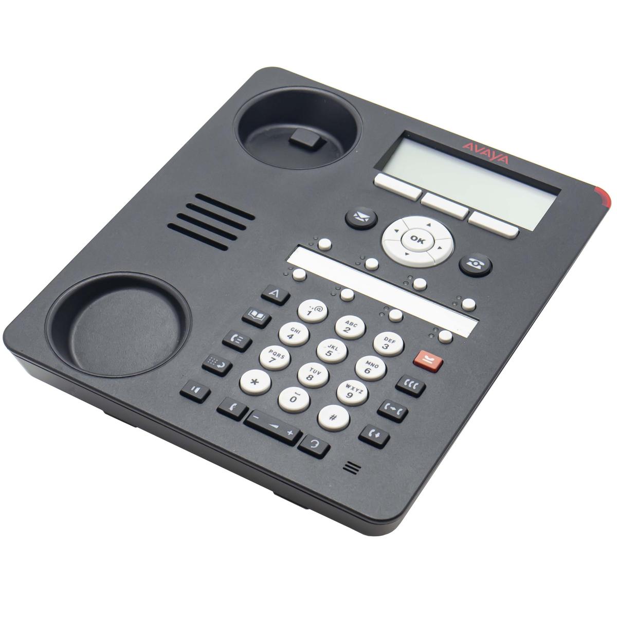 Avaya 1608-i IP Phone Téléphone Poe Pour Pièce de Rechange Coque Boutons